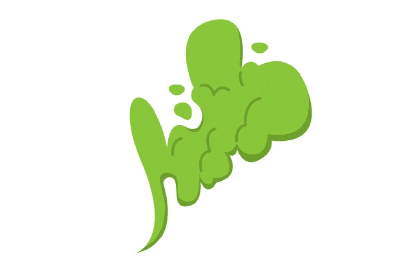bad smell vector illustration